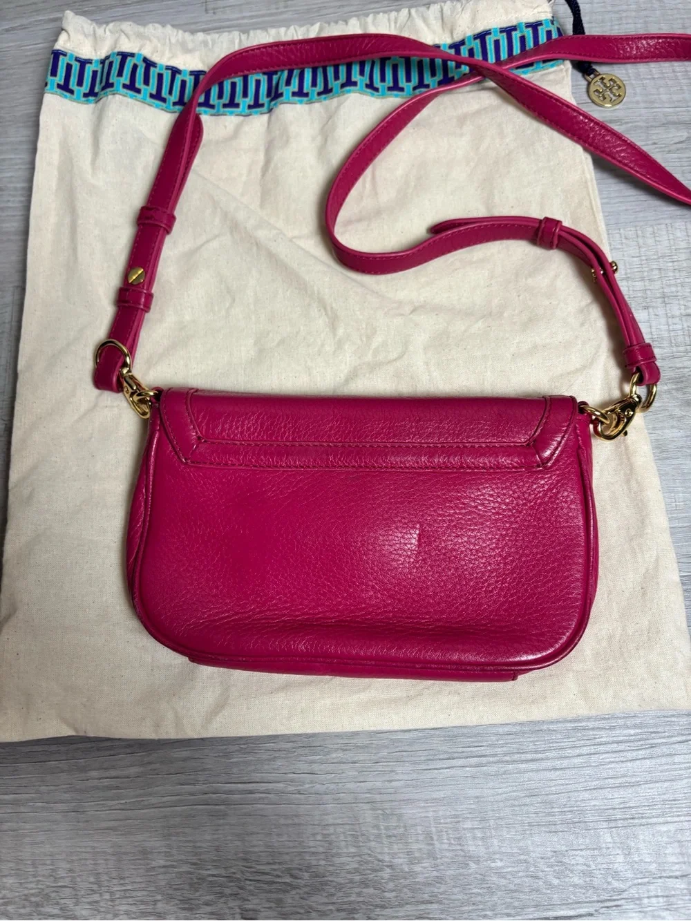 Tory Burch Amanda Pink Crossbody